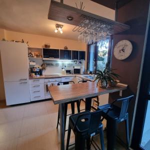 Dapur atau dapur kecil di "Whispering pines" vacation home, close to Sofia