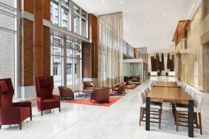 Ruang duduk di Courtyard by Marriott Washington Downtown/Convention Center