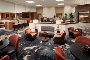 Кът за сядане в Marriott Cincinnati Northeast