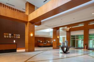 Lobby alebo recepcia v ubytovaní The Woodlands Waterway Marriott Hotel and Convention Center