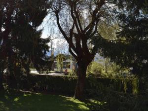 Un jardín fuera de Ibis Sallanches Porte du MontBlanc