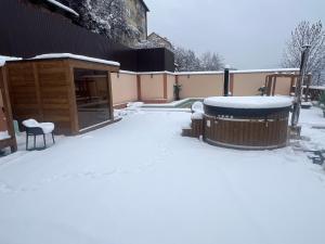 Casa Clim durante o inverno