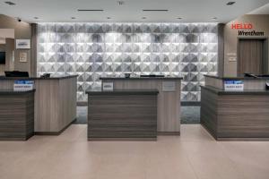 The lobby or reception area at TownePlace Suites By Marriott Wrentham Plainville