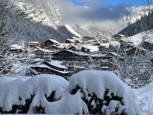 Chalet Yuki durante el invierno