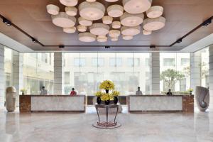 Lobi ili recepcija u objektu Jaipur Marriott Hotel