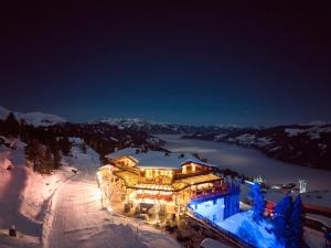 Berggasthof Platzlalm durante el invierno