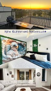 Foto sihtkohas Nashville asuva majutusasutuse New Elevations Rooftop 5 Min to Downtown Nash galeriist