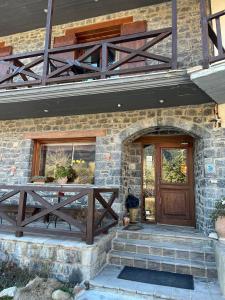 Un balcón o terraza en Guesthouse Teloni