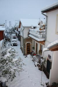 Pension Anna durante el invierno