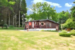 Charming House in Erezee with Enclosed Garden 야외 정원