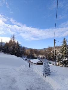 Zawojskie Spanie during the winter