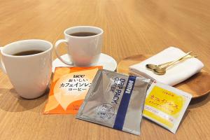 Kaffe- och tefaciliteter på HOTEL MYSTAYS PREMIER Kanazawa