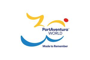 un logotipo para un mundo sin fines de lucro hecho para recordar en PortAventura Hotel Roulette - Includes unlimited access to PortAventura Park & 1 access to Ferrari Land, en Salou