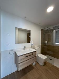 Баня в Apartamentos O Grove Awa Bay