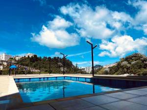 Πισίνα στο ή κοντά στο Espectacular vista, apto de lujo, piscina, gym