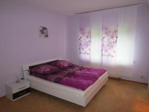 Apartment Erfordia Erfurt am Egapark में एक कमरे में एक या कई बेड