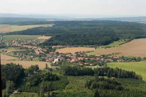 Naturlandskap nära gästgiveriet