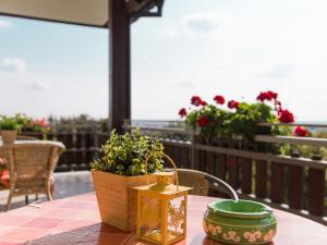 Balcony o terrace sa Haus Margarethe