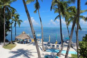 vista para a praia a partir do resort em La Jolla Resort em Islamorada