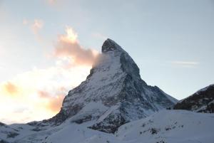 Bergsutsikt från hotellet