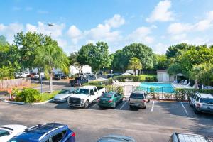 Baseinas apgyvendinimo įstaigoje Motel 6-Tampa, FL - Fairgrounds arba netoliese