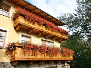 Penzión Stefanshof tesisinde bir balkon veya teras