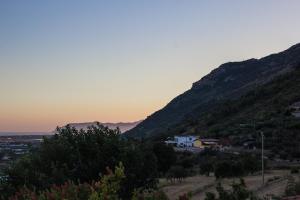 a view of a valley with mountains in the background at Villa Ida Bed & Breakfast in Terracina