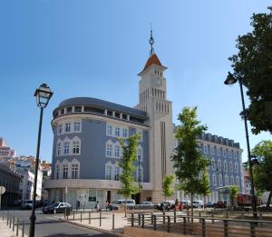 O edifício em que o apartamento se localiza