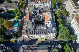 Ptičja perspektiva nastanitve Hotel Central Luzern