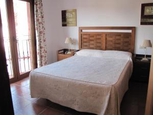 Hotel-Apartamento Carolina y Vanessa 객실 침대