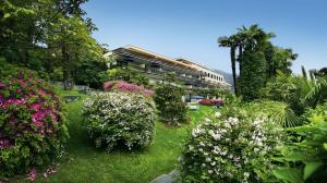 Ein Garten an der Unterkunft Hotel Ascona