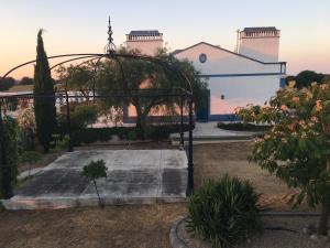 A garden outside Herdade Do Charito