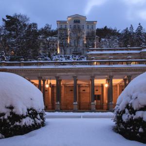 Hotel Ontario durante el invierno