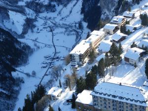 Hotel Alpina om vinteren