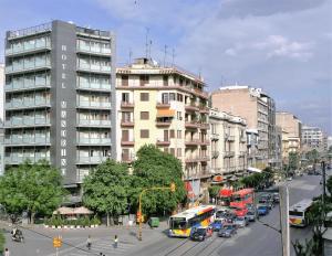 General view ng Thessaloníki o city view na kinunan mula sa hotel