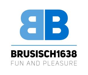 un logotipo para una empresa con las iniciales b y bb en Brusisch 1638 Cottage, en Osmate Lentate