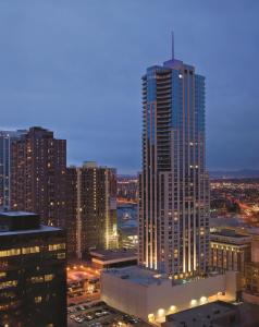 A general view of Denver or a view of the city taken from a szállodákat