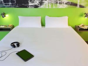 Katil atau katil-katil dalam bilik di Ibis Styles Lyon Villeurbanne Parc de la Tête d'Or