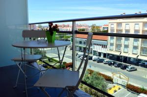 A balcony or terrace at Hotel Apolo