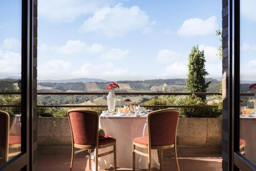 Balkoni atau teres di Relais Santa Chiara Hotel - Tuscany Charme