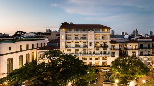 O edifício em que o hotel se localiza