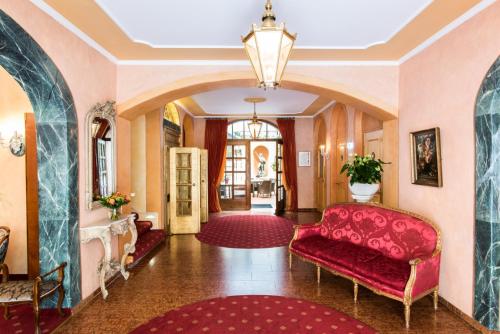 Зона вітальні в Romantik Hotel Bülow Residenz