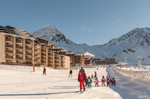 Résidence Les Temples du Soleil im Winter