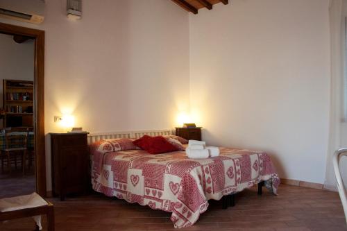 Letto o letti in una camera di Agriturismo Fontetrilla