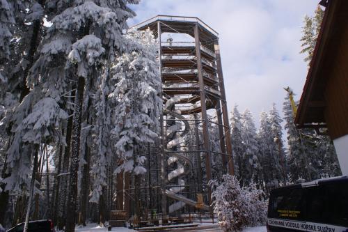 Obiekt U Macháčků - Lipno zimą