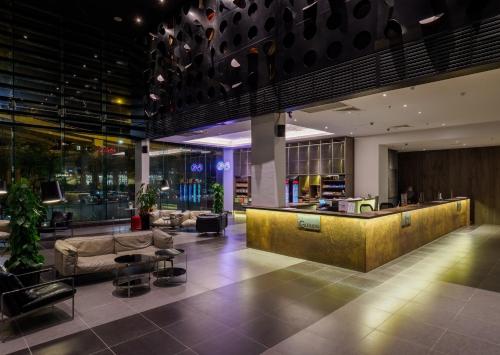 Un lugar para sentarse en Tune Hotel KLIA-KLIA2, Airport Transit Hotel