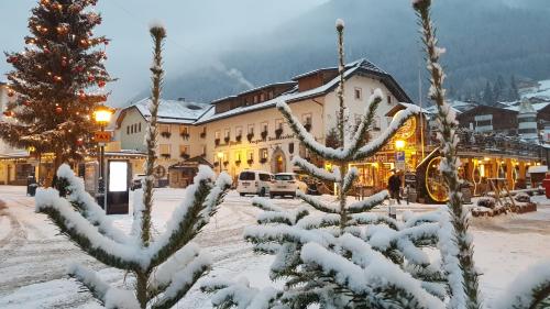 Hotel Garni Snaltnerhof under vintern