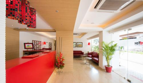 Prostor za sedenje u objektu Red Fox by Lemon Tree Hotels, Tiruchirappalli Trichy