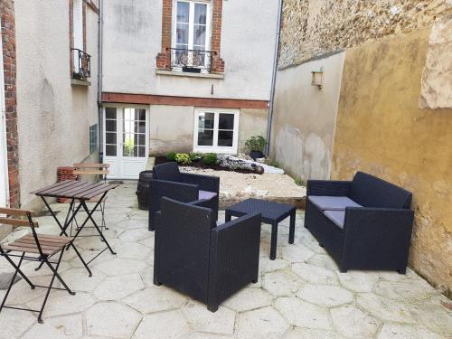 Zona d'estar a Appartement calme Le clos de Renée