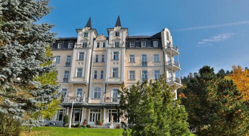 O edifício em que o hotel se localiza